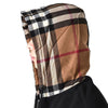 BURBERRY チェックブレンドサミュエルフードジャケットブラック 8048026 146647091 [P]