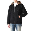 BURBERRY チェックブレンドサミュエルフードジャケットブラック 8048026 146647091 [P]