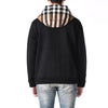 BURBERRY チェックブレンドサミュエルフードジャケットブラック 8048026 146647091 [P]