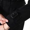 BURBERRY Schwarzer Gabardine-Trenchcoat mit Karomuster 8044678 146456599 [P]