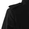 BURBERRY Schwarzer Gabardine-Trenchcoat mit Karomuster 8044678 146456599 [P]
