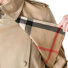 Burberry Check Panel Gabardine Trench Coat Beige 8043207 146453694 [P]