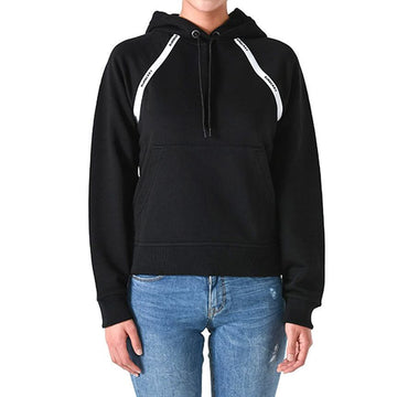 Burberry Logo Tape Oversized Hoodie Black 8039540 146452510 [P]