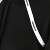Burberry Logo Tape Oversized Hoodie Black 8039540 146452510 [P]