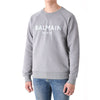 Balmain Logo Printed Raglan Sweatshirt Grey 147584988 [P]