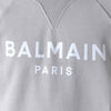 Balmain Logo Printed Raglan Sweatshirt Grey 147584988 [P]