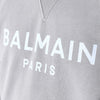 Balmain Logo Printed Raglan Sweatshirt Grey 147584988 [P]