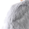 BALMAIN Faux-Fur Bomberjacke Blau 6CG 147652538 [P]