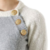 Balmain Cashmere Wool Knit Gray YF0KD000 KC55 GKG 148392781 [P]