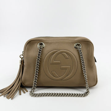 GUCCI Soho Tassel Ketten Schultertasche 308983 160212232 [P]
