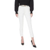 Balmain Logo Plaque High Waist Denim Pants White AF1MG006 DB69 0FA 148572889 [P]