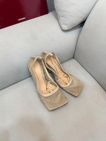 BOTTEGA VENETA Ketten-Mesh-Heels Größe 36 160215147 [P]