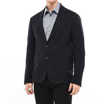 GIORGIO ARMANI シングルブレストジャケット ネイビー 9SGGG06L T01ET FBWF 148511926 [P]