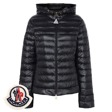 MONCLER Schwarze Igelhaupt-Gans-Down-Jacke 1A00092 597YG 999 160215156 [P]