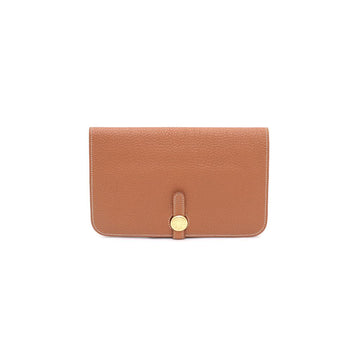 Hermes Clémence Gold-Plated Long Wallet 71821676 160215163 [P]