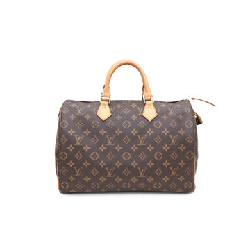 LOUIS VUITTON Speedy 35 Monogram Canvas Tote Bag 160215235 [P]