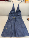 MIU MIU デニムミニドレス 36サイズ 160215324 [P]