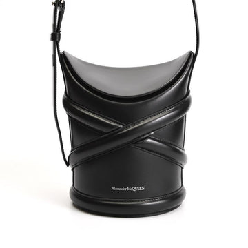 ALEXANDER MCQUEEN カーブバケットバッグ ブラック 656467 1YB40 1000 148526566 [P]