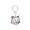 MAISON KITSUNE ボールド フォックス ヘッド キーリング 157967636 [P]