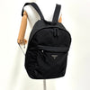PRADA Nylon Dreieckslogo Rucksack Schwarz (2VZ034) 160215967 [P]