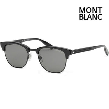 Montblanc Sunglasses MB0164S 001 Luxury Thin Frame Black 151281347 [P]