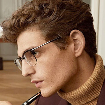 Montblanc MB0243O 001 Luxury Metal Frame Eyeglasses for Men 136240367 [P]