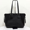 PRADA Vitelho Phoenix Seitenreißverschluss Schultertasche Schwarz 160216012 [P]