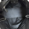 PRADA Vitelho Phoenix Seitenreißverschluss Schultertasche Schwarz 160216012 [P]