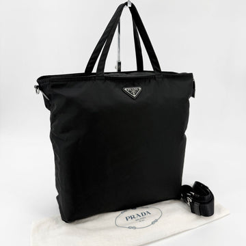PRADA Schultertasche aus Nylon mit Dreieck-Logo 160216024 [P]