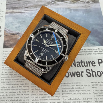 BREITLING Superocean Heritage 46 Mesharmband Komplettset 160216029 [P]