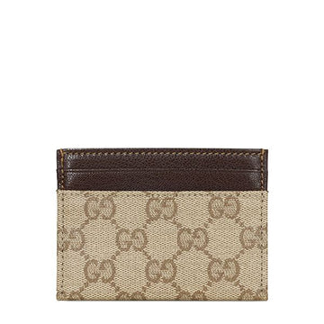 Gucci Sand Brown GG Essence Classic Card Holder 160216045 [P]