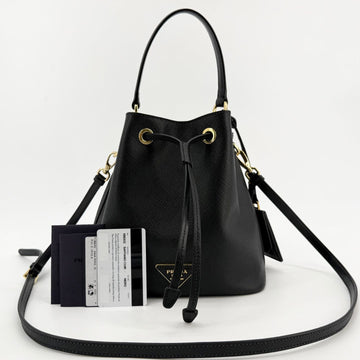 Prada Saffiano Bucket Bag 1BE032 160216144 [P]