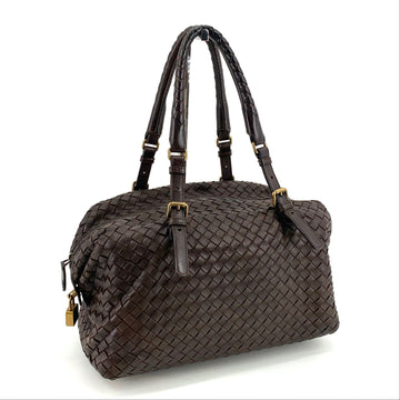 Bottega Veneta Intrecciato Boston Bag Tote 160216617 [P]