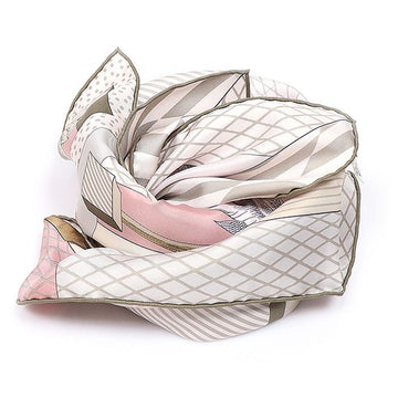 HERMES 100% Seide Grand Theatre Nouveau 90 Schal 160219287 [P]
