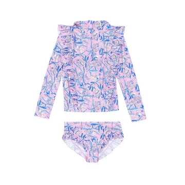LOUISE MISHA Floral Badeanzug für Kinder 160219651 [P]