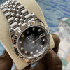 ROLEX デイトジャスト 41mm ダイヤ 10p ブラックダイヤル 126334 160219937 [P]