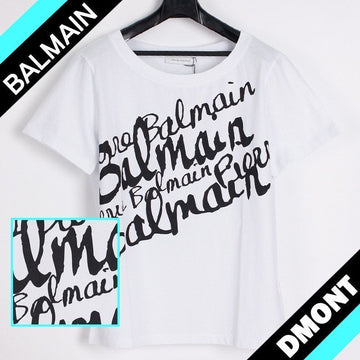 Balmain Women's Printed T-Shirt (White) - 15142015 (774) 160219686 [P]