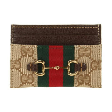 GUCCI Horsbit Web Kartenetui 160220951 [P]