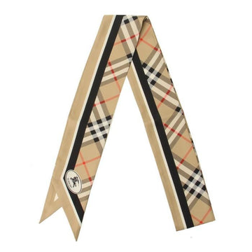 Burberry Skinny Check Silk Scarf 160221338 [P]