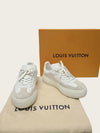 LOUIS VUITTON Weiße Monogramm Plattform Sneaker 160221684 [P]
