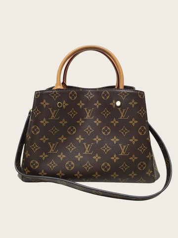 LOUIS VUITTON Monogram Canvas Montaigne Schulter-Tote 160222472 [P]