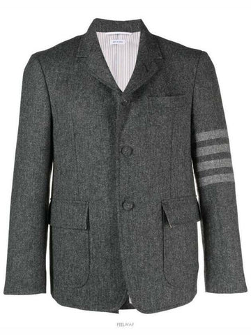 THOM BROWNE Herren Tweed Sportjacke gerade geschnitten MJU560A 05385 025 133045316 [P]