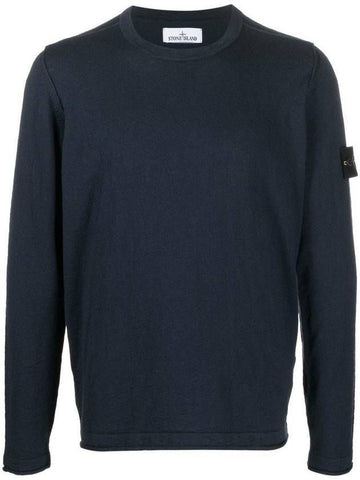STONE ISLAND クルーネックニットレギュラーフィット8015502B0 A0020 133075416 [P]