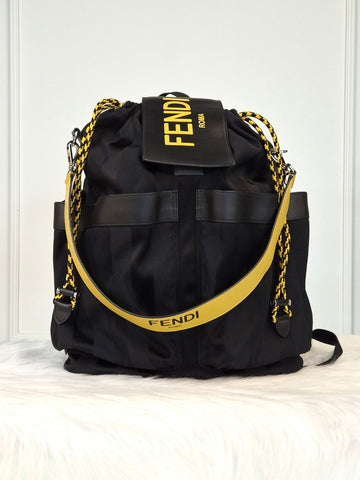 FENDI Jacquard-Rucksack (7VZ056) 160223180 [P]