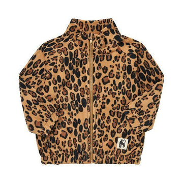 Mini Rodini Leopard Fleece Jacket 133623021 [P]