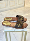 LOUIS VUITTON ロック イット フラット ミュール スリッパ 状態 A 160225906 [P]