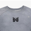 NEEDLES Sweatshirt RW336 A-H.Grey aus Baumwollfranzösisch-Terry für Männer 153789119 [P]