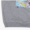 Ganni Hooded Sweatshirt with Isolated Bear Comic Logo 153845464 [P]