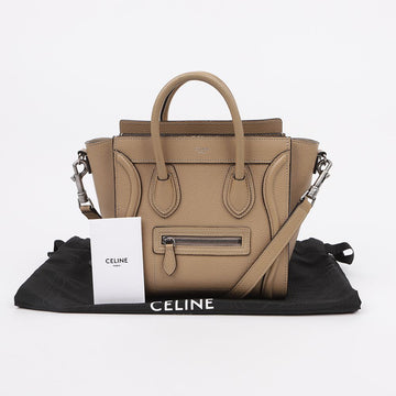 Celine Nano Calfskin Dune Shoulder Bag 159761481 [P]