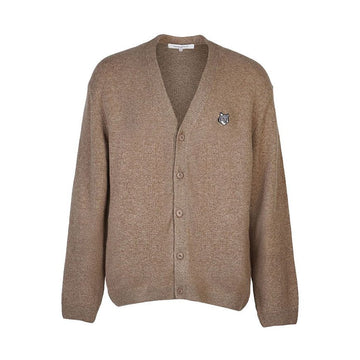 MAISON KITSUNE Foxhead Herren Ramswolle Cardigan 160232053 [P]